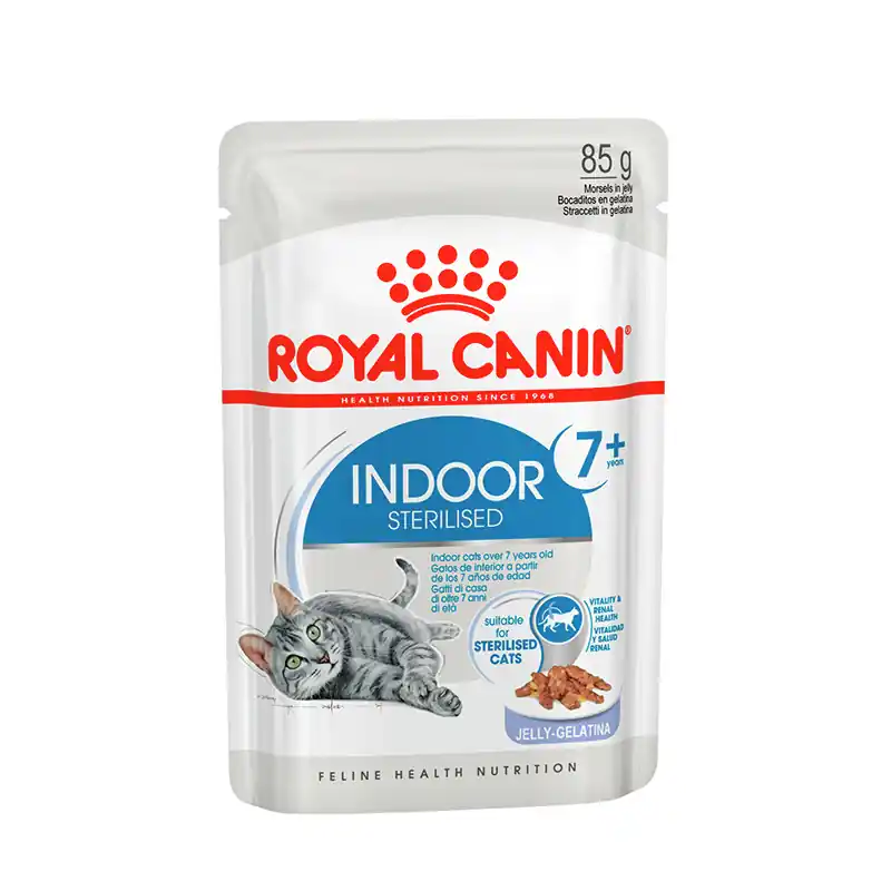 ROYAL CANIN Indoor 7+ in Gelee 85g Schnäppchen